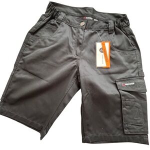 Parkside Cargo Workwear Shorts Mens 32 Black NWT Tactical Utility Gorpcore